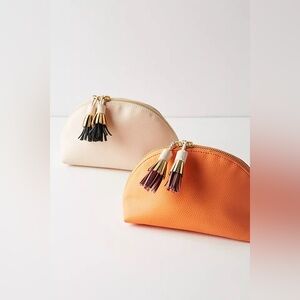 Cream Leather Women's Bag